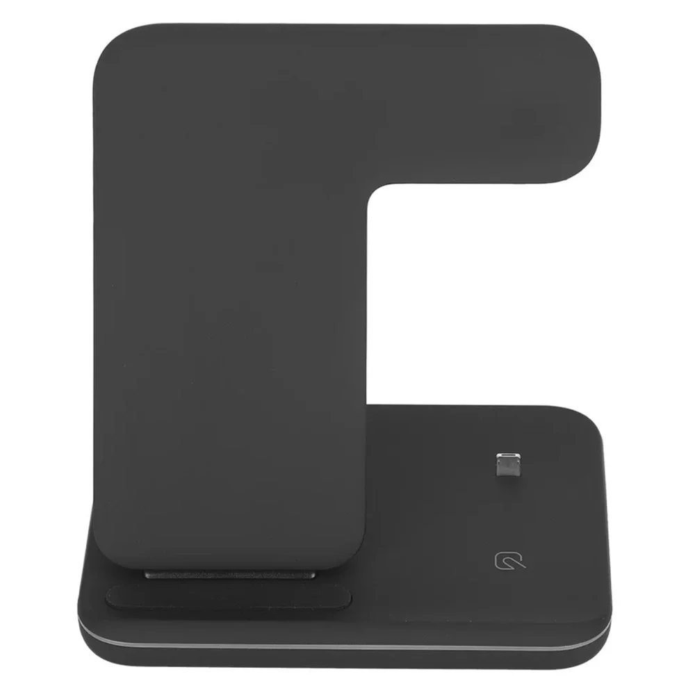 3 in 1 Black Charging Station Stand for Apple